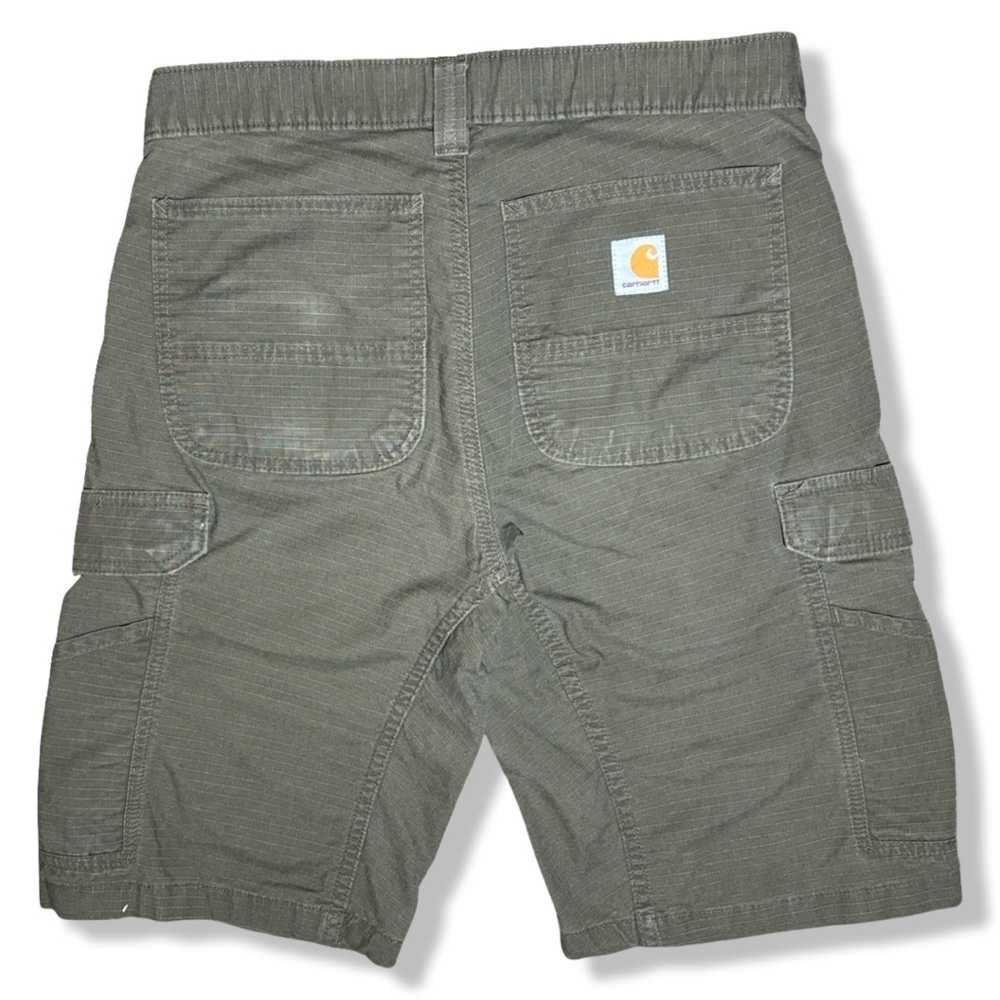 Carhartt Men's Olive Cargo Work Shorts